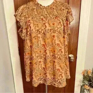 Carolina Belle Ladies Smocked Top